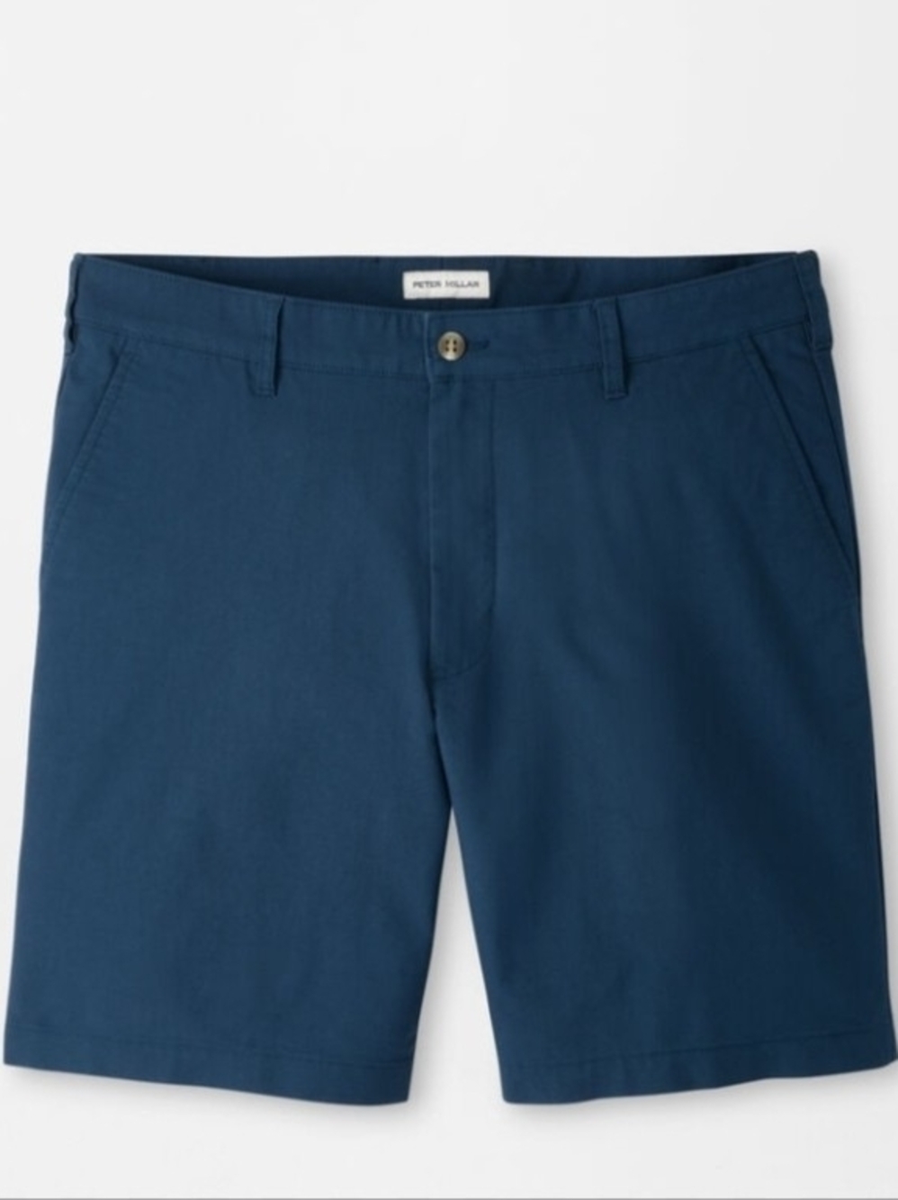 Peter Millar Crown Comfort Men's Navy Cotton Blend Shorts